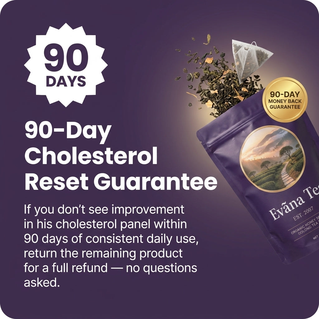 Evana Tea — Whole-Leaf Oolong To Support Natural Cholesterol Clearance