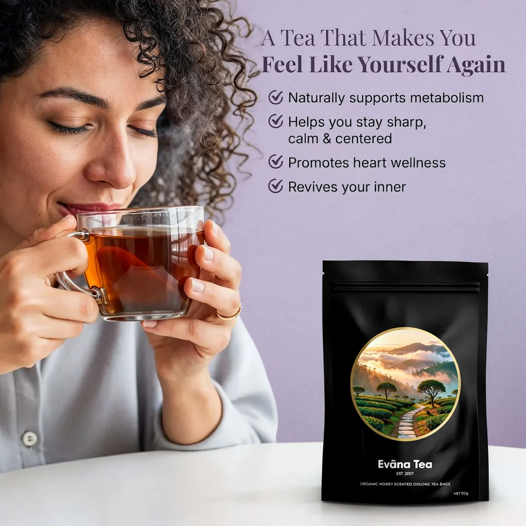 Evana Tea - Natu﻿rally Packed With Antioxidants To Help Restore Health Inside and Out